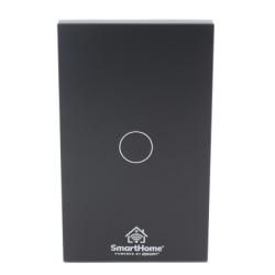 SMARTHOME BY EPCOM SHS411W (Wifi) Apagador switch inalambrico WIFI control de 1 regreso de carga 110V