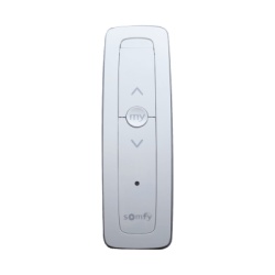 SOMFY SITUO1RTSPURE Control remoto 1 canal para motores de persiana Somfy con senal inalambrica instrucciones: sube baja y detener con posicion favorita programada.