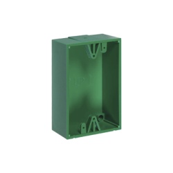 STI KIT-71100A-G Caja trasera de montaje color verde para estaciones de parada STOPPER