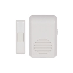 STI STI-3350 Timbre Inalambrico Para Puerta Con 10 Tonos Hasta 150m Linea de Vista Con Receptor Inalambrico Incluido 110Vca