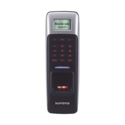 SUPREMA BLSOC BioLite Lector de Huella y Teclado / Standalone / Diseno Compacto y Elegante / Proteccion IP65