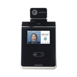 SUPREMA FS2AWBTCM10LA FaceStation 2 Lector Facial/ Notificacion por Temperatura Alta / Bluetooth MultiClass SE Dual RFID (125KHZ EM HID PROX 13.56MHZ Mifare DesFire / EV1 FELICA ICLASS S) Compatible c