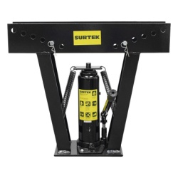 SURTEK SYS-DT12 Doblatubos hidraulico de 1/2" a 2" incluye dados con medidas capacidad 12 toneladas.