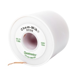 Syscom 237-SO-027 Rollo de desoldar de 150 m trenza de 0.075" de ancho y alta absorcion.