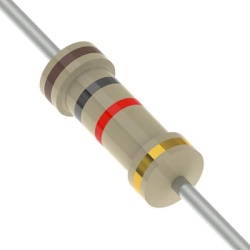 Syscom 281-1.0K-RC Resistencia de Potencia en Oxido de Metal 1 K Ohm 1 Watt 5% ROHS Comp. 3.5 x 10 mm.