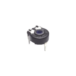 Syscom 531-PT10V-100K Potenciometro de Carbon 100K 0.15W 10 mm Montaje Horizontal Ajuste Vertical.
