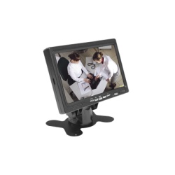 Syscom BMG7030H Monitor 7" TFT-LCD ideal para colocar en vehiculos o DVR/NVR. Entradas de video HDMI VGA y RCA (CVBS)