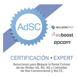 Syscom EXPERT-RA Certificacion en Amplificadores de Senal Celular (2G 3G 4G 5G y VoLTE)