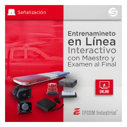 Syscom EXPERTEPIND Curso Comercial de Senalizacion Audiovisual Para la distintas Soluciones Vehiculares que hay en el mercado en la marca Epcom Industrial