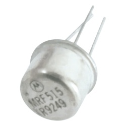 Syscom MRF515 Transistor de Silicio NPN de Alta Frecuencia 470 MHz 12.5 Vcc 8.0 dB 0.75 Watt 79-04.