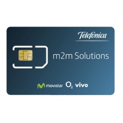 Syscom SIM25GPS Mica con 1 ano de servicio 25Mb al mes MULTI-CARRIER(Telcel/Movistar) Especial para GPS