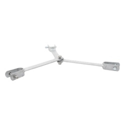 SYSCOM TOWERS SJB-45G Brida para sujecion de retenida compatible con tramos STZ45G Galvanizado por Inmersion en Caliente. - Img 4