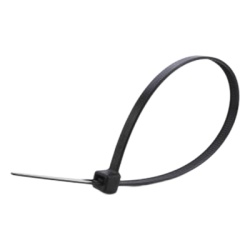SYSCOM TOWERS ZT-8X609 Corbata o Cincho de Nylon Color Negro 9 x 650mm (100 piezas)