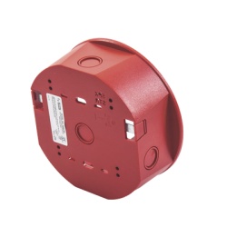 SYSTEM SENSOR SBB-CRL Caja de Montaje en Techo para Sirena Color Rojo Nuevo Diseno Moderno y Elegante