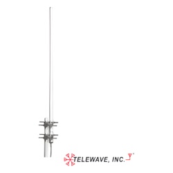 TELEWAVE INC ANT450F-10 Antena Base Fibra de Vidrio 440-470 MHz 10 dB 45 MHz de Ancho de Banda 500 Watt N Hembra.