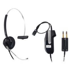 TELEX DISH1 Diadema para Despachador incluye cable adaptador con PTT