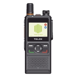 TELOX TE320 Radio PoC 4G LTE TELOX TE320 / Audio 3W con Cancelacion de Ruido / IP67 Resistente a Agua y Polvo / Bateria 4000 mAh (48 hrs) / Doble SIM LTE Global / Pantalla 2" / Compatible TASSTA y NXR