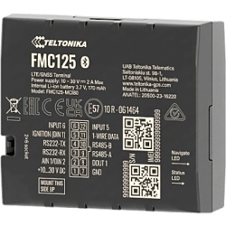 Teltonika FMC125 Avanzado Rastreador Vehicular (GPS) 4G LTE CAT 1 y 2G / Identificacion de Conductores / Bloqueo Remoto / Deteccion de Jammer / Sensores Bluetooth / Multiples I/O / Doble Sim / RS485 /