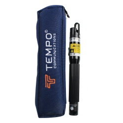 TEMPO 180XL Localizador Visual de Fallos (VFL) para Fibra Optica con Entrada Universal de 2.5 mm hasta 7 Kilometros (4.35 Millas) de Distancia