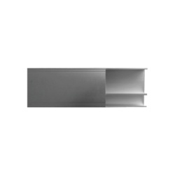 THORSMAN TH-R40 Canaleta de aluminio linea R40 color blanco 117 x 27.3mm tramo de 3 metros