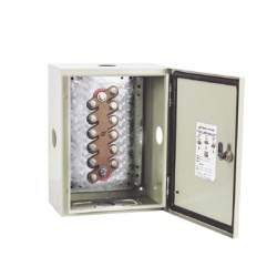 TOTAL GROUND TG-BUE-13FA Barra de Union y Distribucion de Hilos Tierra Fisica con Gabinete de 2350 Amperes de Capacidad.