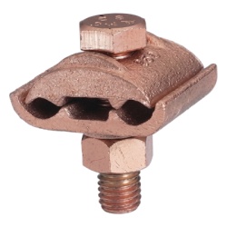 TOTAL GROUND TG-CC28 Conector Cable a Superficie Plana o Barra para Cable 2/0 Awg a 250 Kcm