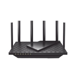 TP-LINK ARCHERAXE75 Router Triple Banda WiFi 6E / AX5400 MU-MIMO / 1 Puerto WAN 1 10/100/1000 Mbps / 4 Puertos LAN 10/100/1000 Mbps / 1 puerto USB 3.0 / 6 antenas de alta ganancia / OneMesh ?