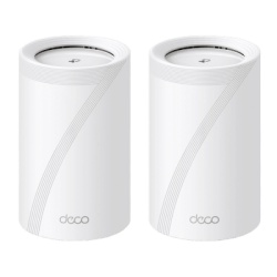 TP-LINK DECO-BE65-2PACK KIT 2 Routers Inalambrico MESH Interior para Hogar / Triple Banda Wi-Fi 7 BE9300 Mbps / 2 Puerto 2.5 Gigabit WAN/LAN / 4 Antenas Internas / Operacion Multi-Link MLO / Administr