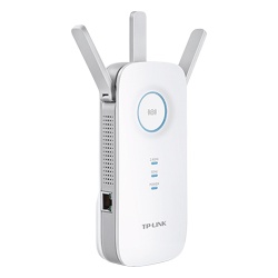 TP-LINK RE450 Repetidor / Extensor de Cobertura WiFi AC 1750 Mbps doble banda 2.4 GHz y 5 GHz con 1 puerto 10/100/1000 Mbps 3 antenas externas