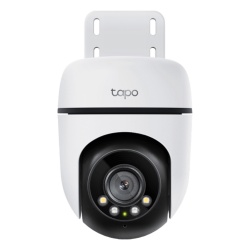 TP-LINK TAPOC510W Camara de Seguridad PTZ Exterior Wi-Fi / 2K 3 Megapixel (2304×1296) / 360° Panoramica Horizontal + 130° Vertical / Seguimiento Inteligente de Movimiento / Vision Nocturna a Color
