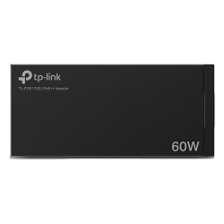 TP-LINK TL-POE170S Inyector PoE++ (60W) / Gigabit 802.3 af/at/bt / 2 puerto 10/100/1000 Mbps / Plug and Play / Fuente alimientacion Integrada