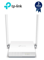 TP-LINK TPL3660017 TP-LINK TL-WR820N - Router inalambrico WISP de 2.4 GHz de 300 Mbps con 2 antenas externas omnidireccionales de 5 dBi 2 puertos LAN 10/100 Mbps y 1 puerto WAN 10/100 Mbps.