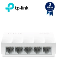 TP-LINK TPL3700001 TP-LINK LS1005 - Switch Litewave no administrable de escritorio con 5 puertos fast ethernet RJ45 10/100Mbps. Diseno compacto y plug & play.