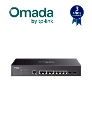 TP-LINK TPL3700026 TP-LINK SG3210 - Switch JetStream administrable con 8 puertos 10/100/1000 Mbps y 2 puertos SFP compatible con administracion centralizada OMADA SDN.