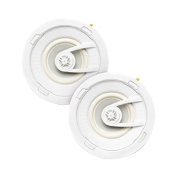 TRUAUDIO G72/PAR PAR de altavoces de 7 " | montaje de Techo | Diseno TruGrip | Instalacion Sin Herramientas | Woofer de Polipropileno Blanco con Quick Connect
