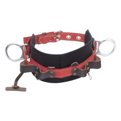 TULMEX 5271-40 Cinturon de Liniero de Lujo Fabricado en Poliester con 2 Anillos tipo D Talla 40.