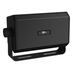 TX-81 Altavoz Externo Compacto / 10W 8 Ohm / Perfil Bajo / Soporte Ajustable 180° / Conector 3.5 mm / Compatible CB GMRS Marina Radioafición