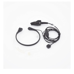 TX PRO TX-780-K02 Micrófono de Garganta / Cancelación de Ruido por Vibración / Tubo Acústico PU Grado Médico / Cable Kevlar Reforzado / PTT de Anillo / Compatible Kenwood K02 - Img 3