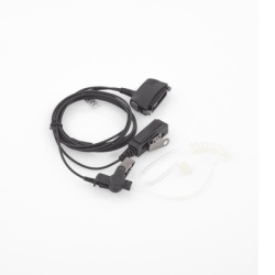 TX PRO TX-880-NK02 Micrófono de Solapa / 2 Hilos / Tubo Acústico PU Grado Médico / Cable Kevlar / PTT Intercambiable / Compatible Radio EADS/Nokia THR880I/880 - Img 4