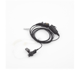 TX PRO TX-880-NK04 Micrófono-Audífono de Vigilancia / 2 Cables / Tubo Acústico Grado Médico / Conector Multipin NK04 / Compatible TPH700 - Img 4