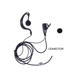 TX PRO TXEH-POC-G Microfono - audifono de solapa ajustable al oido para NXPOC-130