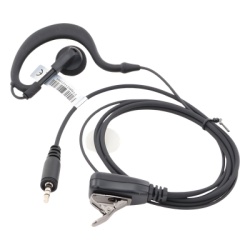 TX PRO TXEHK04 Micrófono-Audífono Profesional / Gancho Ergonómico en G / PTT de Solapa / Cable Kevlar / Conector 2 Pines / Uso Prolongado - Img 5