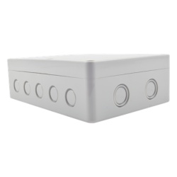 TX PRO TXG-01-11 Gabinete Plástico para Exterior / IP65 / 180 x 125 x 57 mm / 16 Entradas de Cableado / -20 a 60 °C / ABS - Img 6