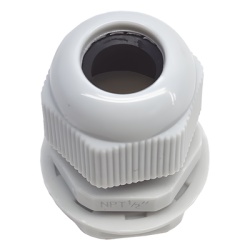 TX PRO TXG-PG-12N Conector Tipo Glándula / Rosca NPT 1/2" / Rango Cable 6-11 mm / Plástico Industrial / IP Aplicable - Img 2
