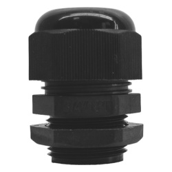 TX PRO TXG-PG-34NBK Conector Tipo Glándula / Rosca NPT 3/4" / Rango Cable 10-16 mm / Plástico Industrial / Color Negro - Img 4