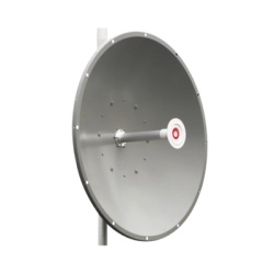 TX PRO TXP7GD34 Antena direccional de 3 ft 5.9 a 7.1 GHz Ganancia 34 dBi Conectores RP-SMA Hembra Polarizacion doble incluye montaje para torre o mastil