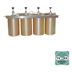 TX RX SYSTEMS INC. 28-83E-01A Duplexer Pasa Banda-Rechazo de Banda 764-869 / 806-869 MHz 4Cav.(4" Dia.) 45 MHz N Hembras.