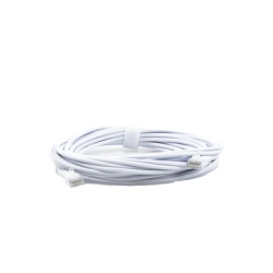 UBIQUITI UC-PATCH-8M-RJ45 UniFi Ethernet Patch Cable Cat6 de 8 m color blanco