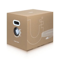 UBIQUITI UISP-CABLE-CARRIER Cable Ethernet Industrial / Cat5e STP / 24 AWG Cobre Sólido / 305 m (1000 ft) / Doble Blindaje / Protección ESD y UV