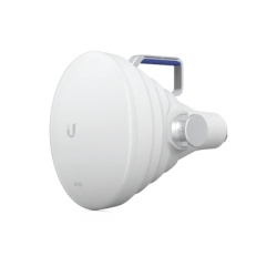 UBIQUITI UISP-HORN Antena Sectorial 30Â° tipo Horn para Multipunto 19.5 dBi. Rango extendido 5.15 - 6.875 GHz. Alto aislamiento al ruido. Compatible solo con AF5XHD RP5ACGEN2 y LTURocket
